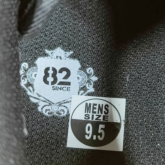 NIKE CUSTOM AF1 Air Force 1 Low Black Lilac Outline Sneakers Men's Shoes Size 9. - Picture 11 of 11